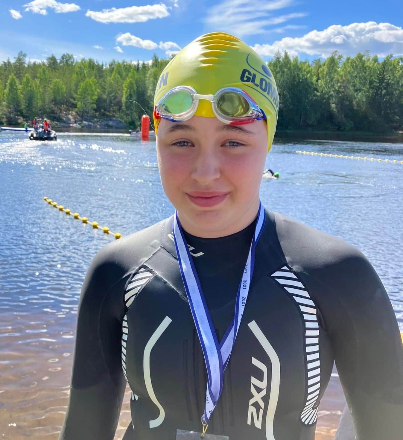 UM i Open Water, Hannah klinket til med sølv!